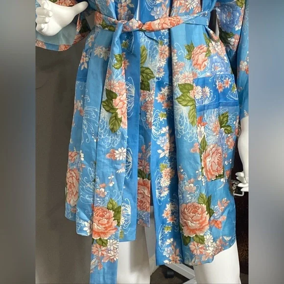 Vintage Kamon Kimono Japan 100% silk - Picture 2 of 11